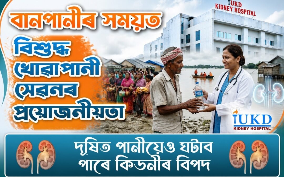 বানপানীৰ সময়ত সাৱধান : দূষিত পানীয়ে কৰিব পাৰে আপোনাৰ কিডনীৰ বিপদ