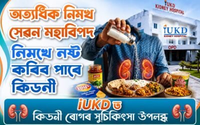অত্যধিক নিমখ সেৱন মহাবিপদনিমখে নষ্ট কৰিব পাৰে : কিডনী iUKDত কিডনী ৰোগৰ সুচিকিৎসা উপলব্ধ