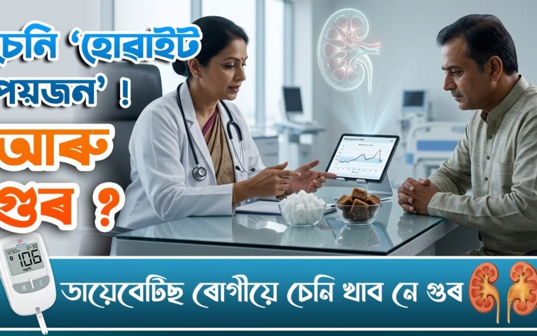 চেনি ‘হোৱাইট পয়জন’! আৰু গুৰ ? ডায়েবেটিছ ৰোগীয়ে চেনি খাব নে গুৰ