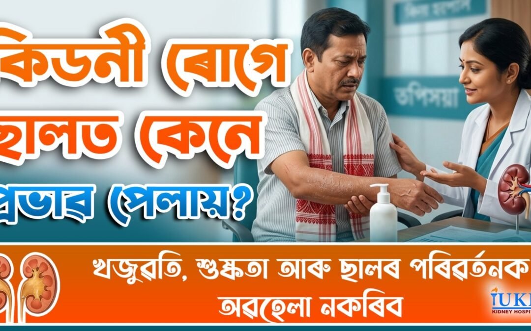 কিডনী ৰোগে ছালত কেনে প্ৰভাৱ পেলায় ?