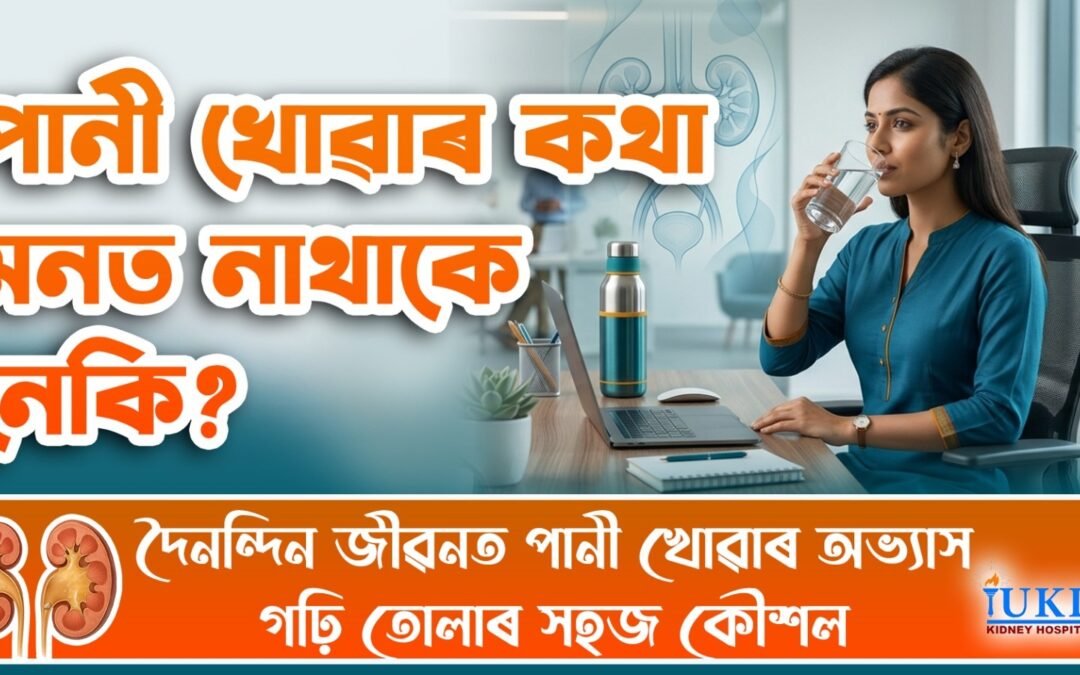 পানী খোৱাৰ কথা মনত নাথাকে নেকি ? দৈনন্দিন জীৱনত পানী খোৱাৰ অভ্যাস গঢ়ি তোলাৰ সহজ কৌশল