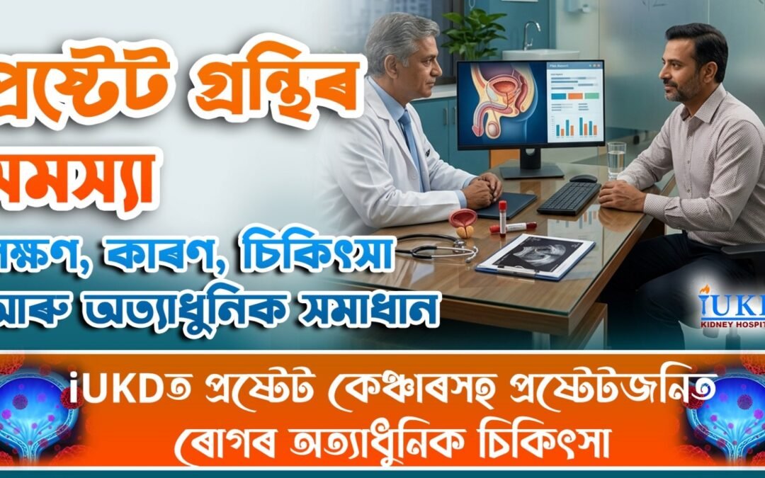 প্ৰষ্টেট গ্ৰন্থিৰ সমস্যা : লক্ষণ, কাৰণ, চিকিৎসা আৰু অত্যাধুনিক সমাধান