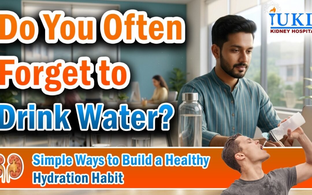 Do You Often Forget to Drink Water ? Simple Ways to Build a Healthy Hydration Habit