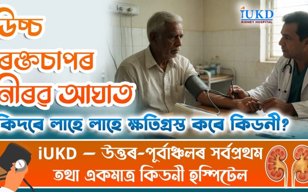 উচ্চ ৰক্তচাপৰ নীৰৱ আঘাত : কিদৰে লাহে লাহে ক্ষতিগ্ৰস্ত কৰে কিডনী ?