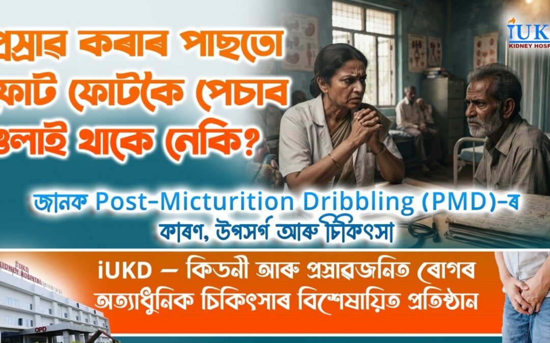 প্ৰস্ৰাৱ কৰাৰ পাছতো ফোট ফোটকৈ পেচাব ওলাই থাকে নেকি ?