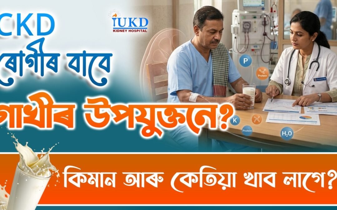 CKD ৰোগীৰ বাবে গাখীৰ উপযুক্তনে ? — কিমান আৰু কেতিয়া খাব লাগে ?