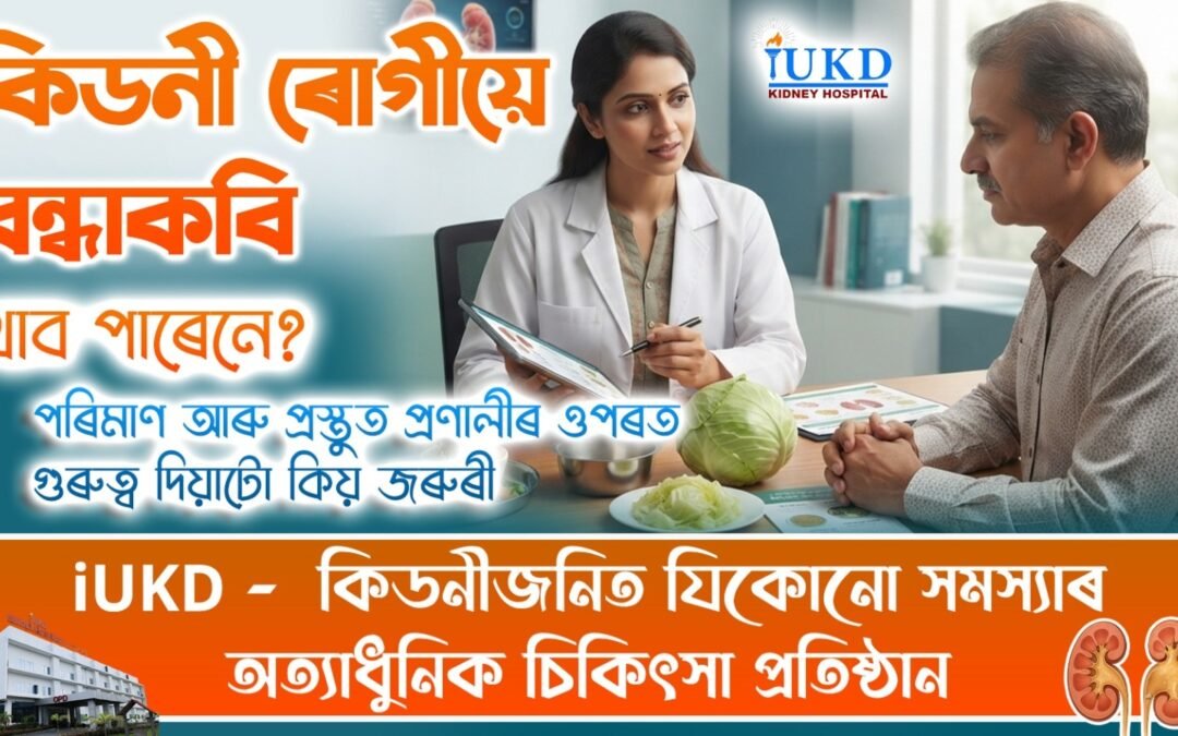 কিডনী ৰোগীয়ে বন্ধাকবি খাব পাৰেনে ?