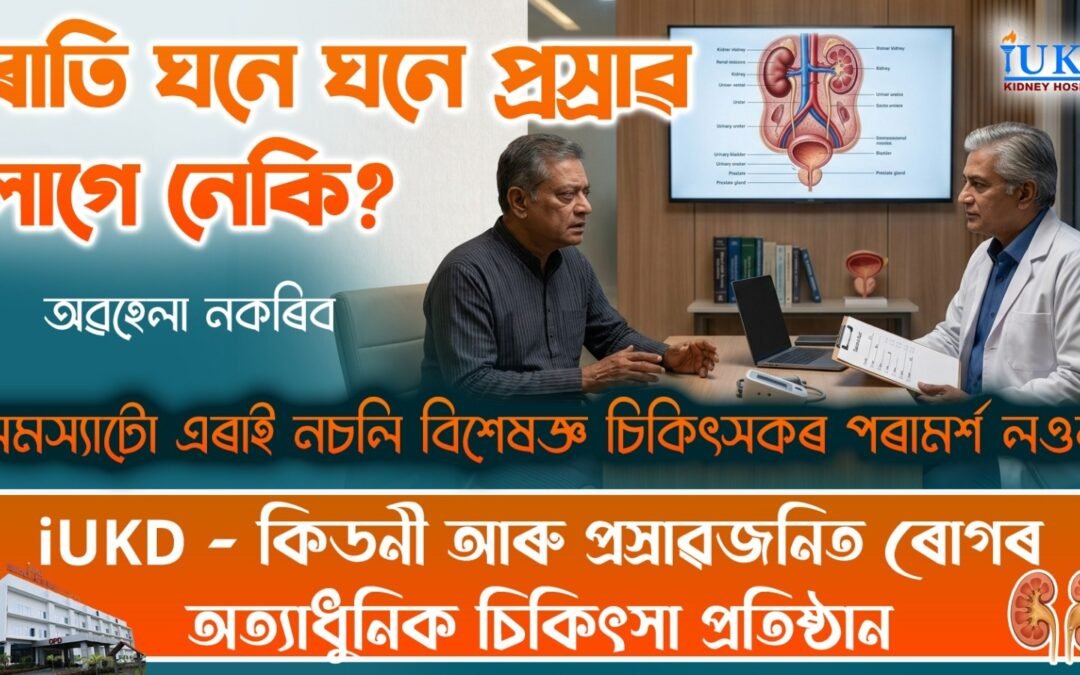ৰাতি ঘনে ঘনে প্ৰস্ৰাৱ লাগে নেকি ? অৱহেলা নকৰিব