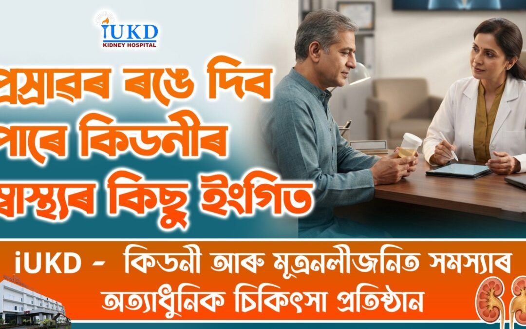 প্ৰস্ৰাৱৰ ৰঙে দিব পাৰে কিডনীৰ স্বাস্থ্যৰ কিছু ইংগিত
